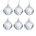 Minis boules de Noël - lot de 6  