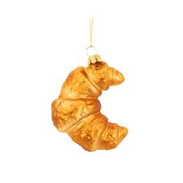 Boule de Noël "Croissant"  