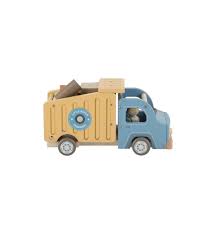 Camion-benne en bois avec accessoires
