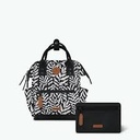 Sac à dos Cabaïa avec deux pochettes interchangeables "Luanda" taille XS