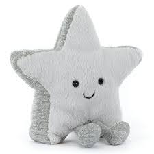 Peluche étoile argentée "Amuseables Silver Star"