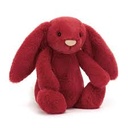 Peluche lapin rouge "Original Bashful Luxe Bunny Scarlett"