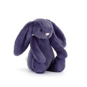 Peluche lapin bleu "Little Bashful Saffyre Bunny"