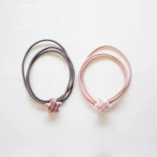 Lot de 2 élastiques pour cheveux "Vichy stars"