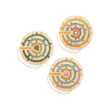 Labyrinthe magnétique rond "chat"