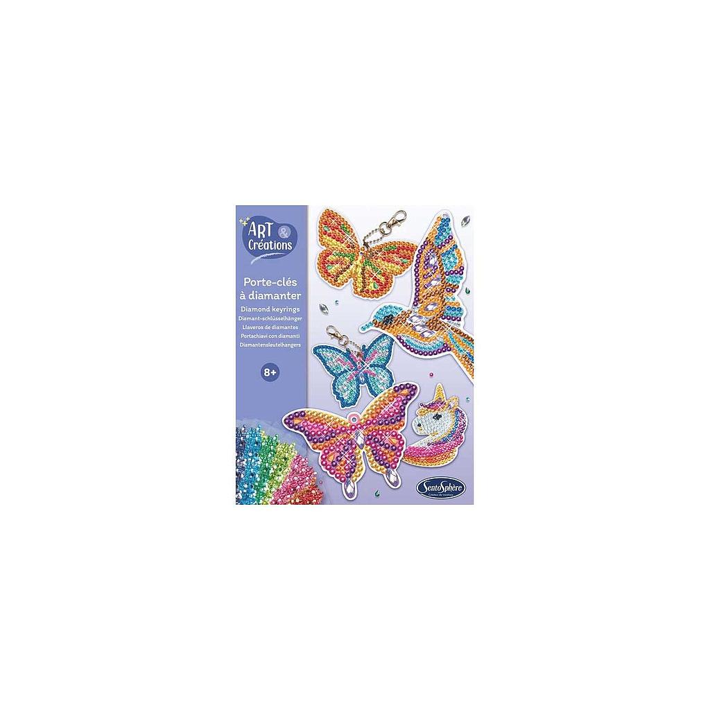 Porte-clés à diamanter 