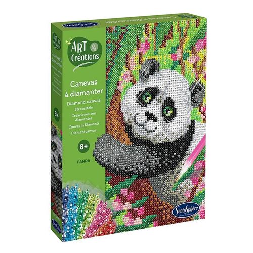 Canevas à diamanter "Panda"