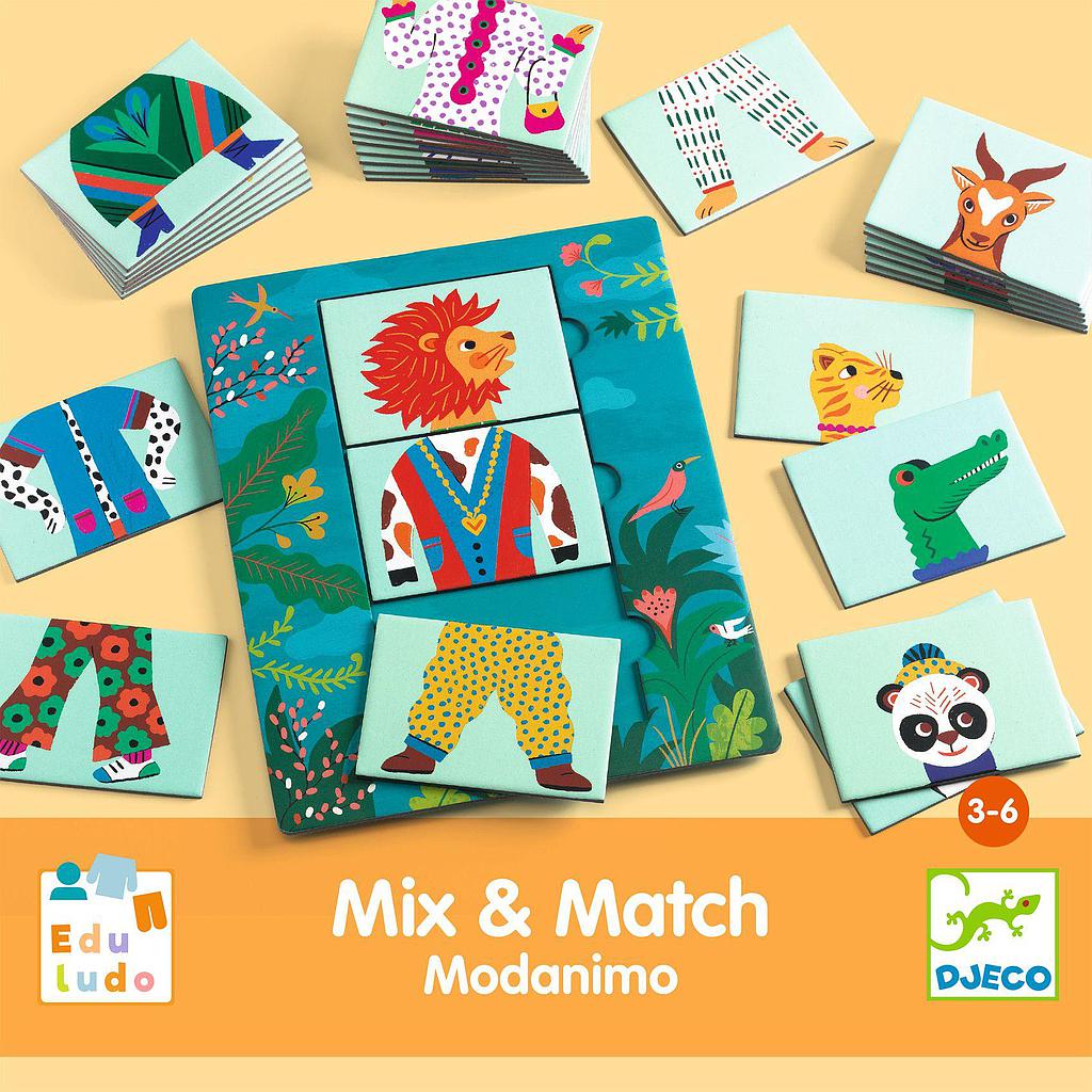 Mix & Match "Modanimo" - Jeu de méli-mélo