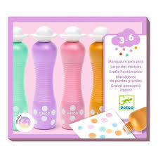 Marqueurs gros pois "Pearly"
