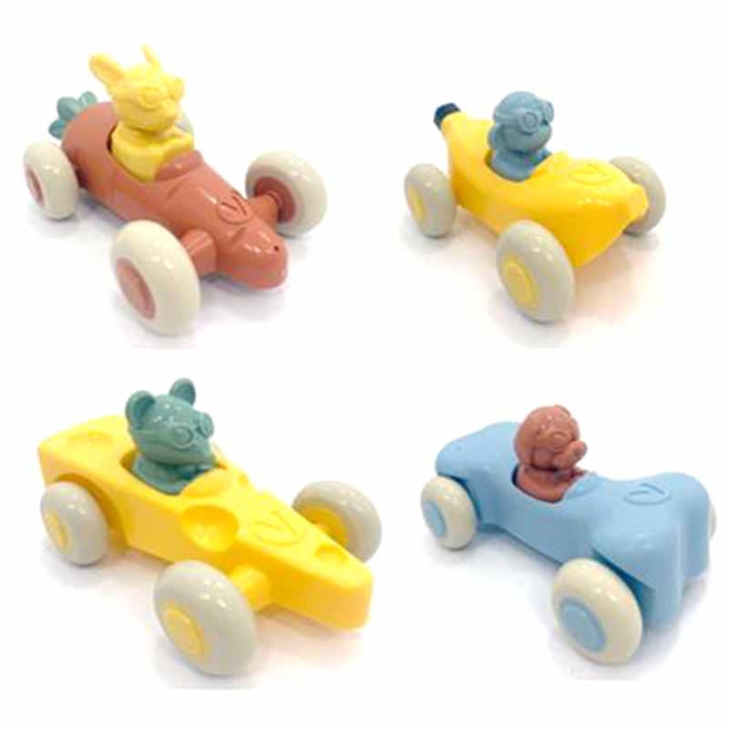 Véhicules en plastique recyclé 14cm