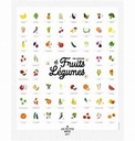 Affiche à dater "Mes premiers fruits et légumes"