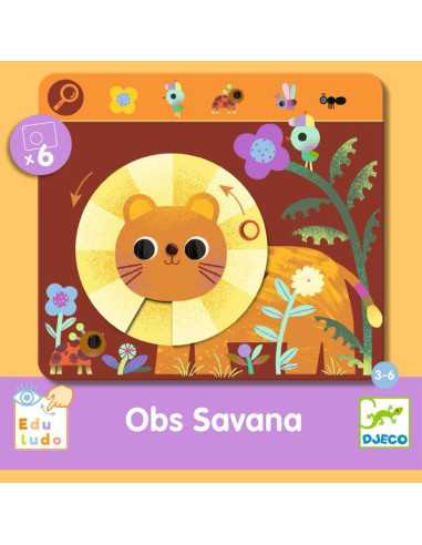 Jeu d'observation Eduludo "Obs Savana" 