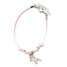 [YUKYB500178] Bracelet en cordon "Licorne" 