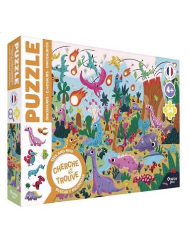 Puzzle Cherche et Trouve "Dinosaures"