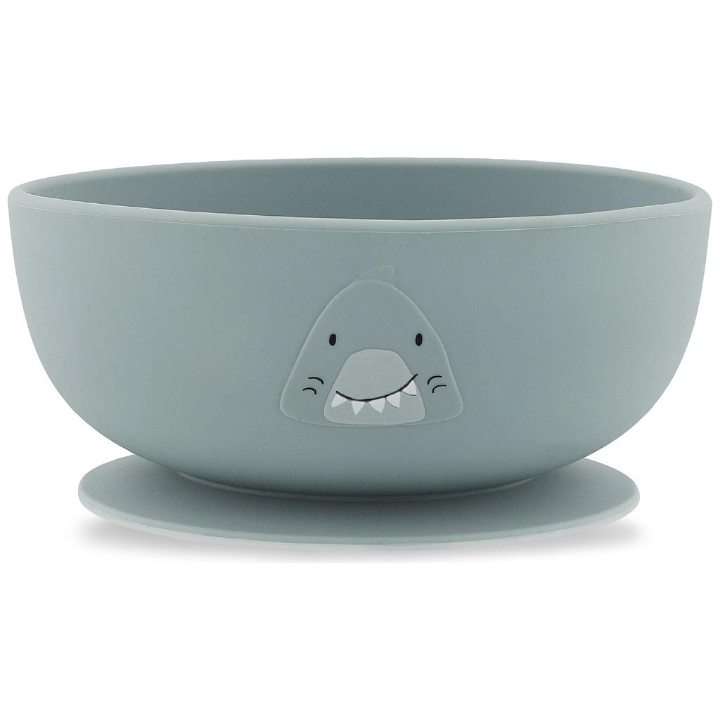 Bol en silicone avec ventouse "Requin"