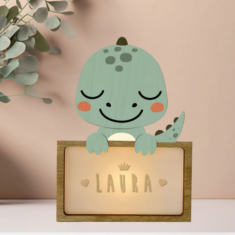 Lampe personnalisable "Dino"