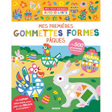 Mes 500 premières gommettes formes "Pâques"