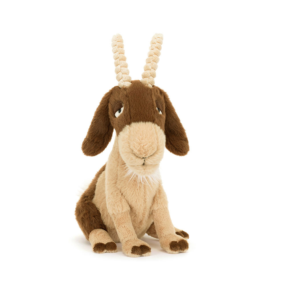 [JELGO3AT] Peluche chèvre "Glenny Goat"