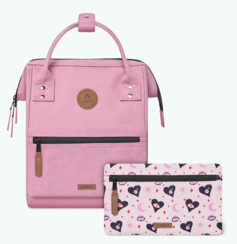 Sac à dos Cabaïa avec deux pochettes interchangeables "Bari" taille M