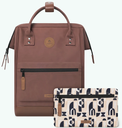 Sac à dos Cabaia avec deux pochettes interchangeables "Carcassone" taille M