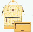 Sac à dos Cabaia avec deux pochettes interchangeables "Faro Apero" taille M (spécial pique-nique !)