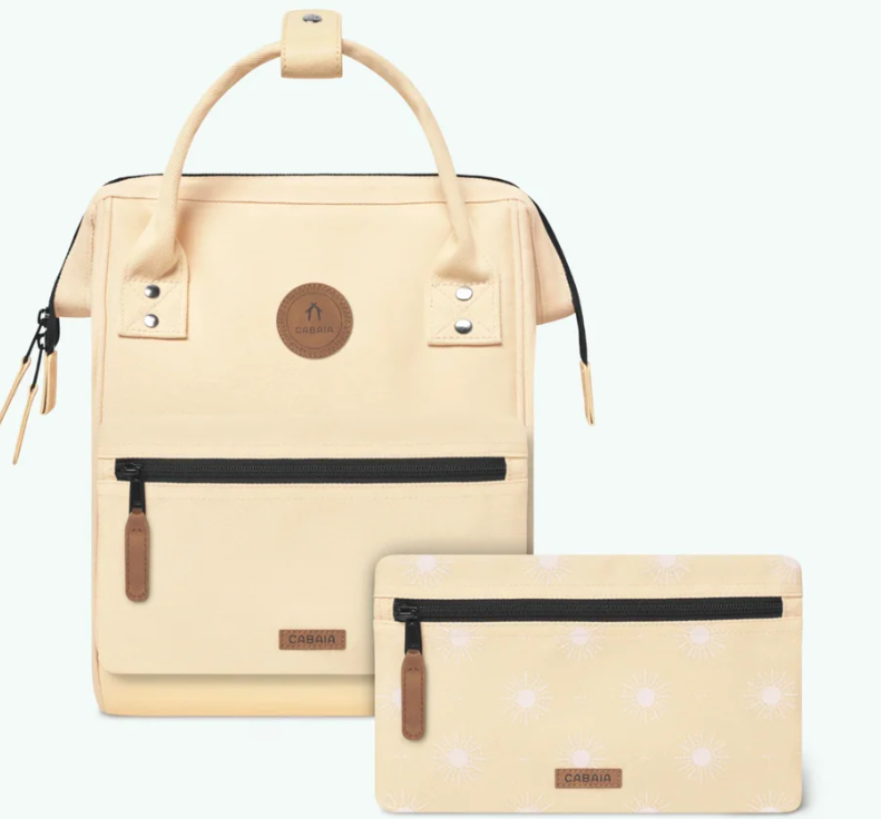 Sac à dos Cabaia avec deux pochettes interchangeables "Ibiza" taille S 