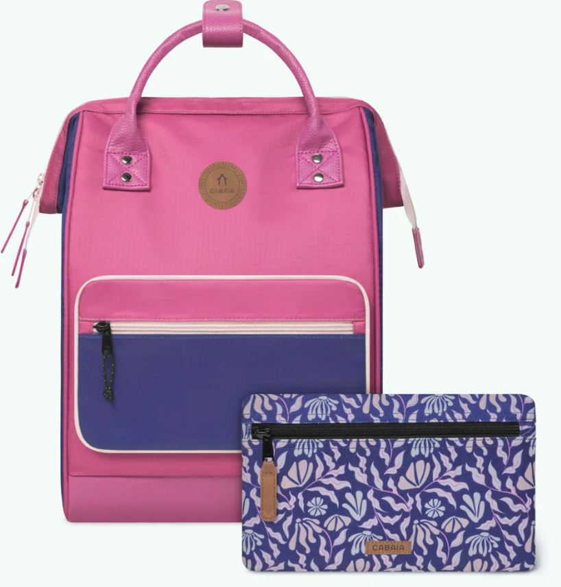 [CABBRAGA] Sac à dos Cabaia avec deux pochettes interchangeables "Braga" taille M