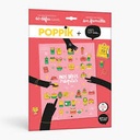 Poppik, poster à sticker "Nos défis repas"