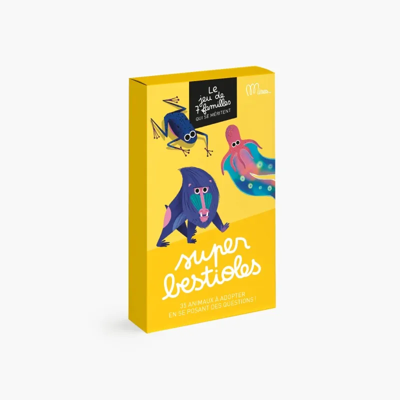 [MINSUPERBESTIOLES] Jeu de cartes "Super bestioles!"  
