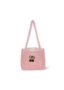 Sac rose  en perles