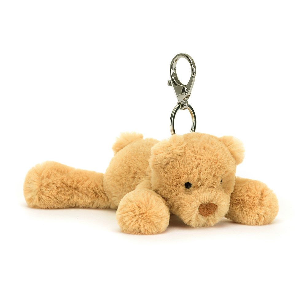 Porte-clés en peluche ours "Smudge Bear Bag Charm"
