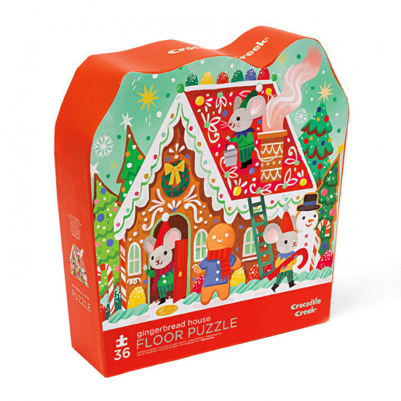 Puzzle "La maison en pain d'épice" 36 pièces