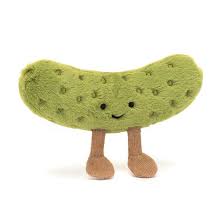 Peluche cornichon "Amuseables Pickle"