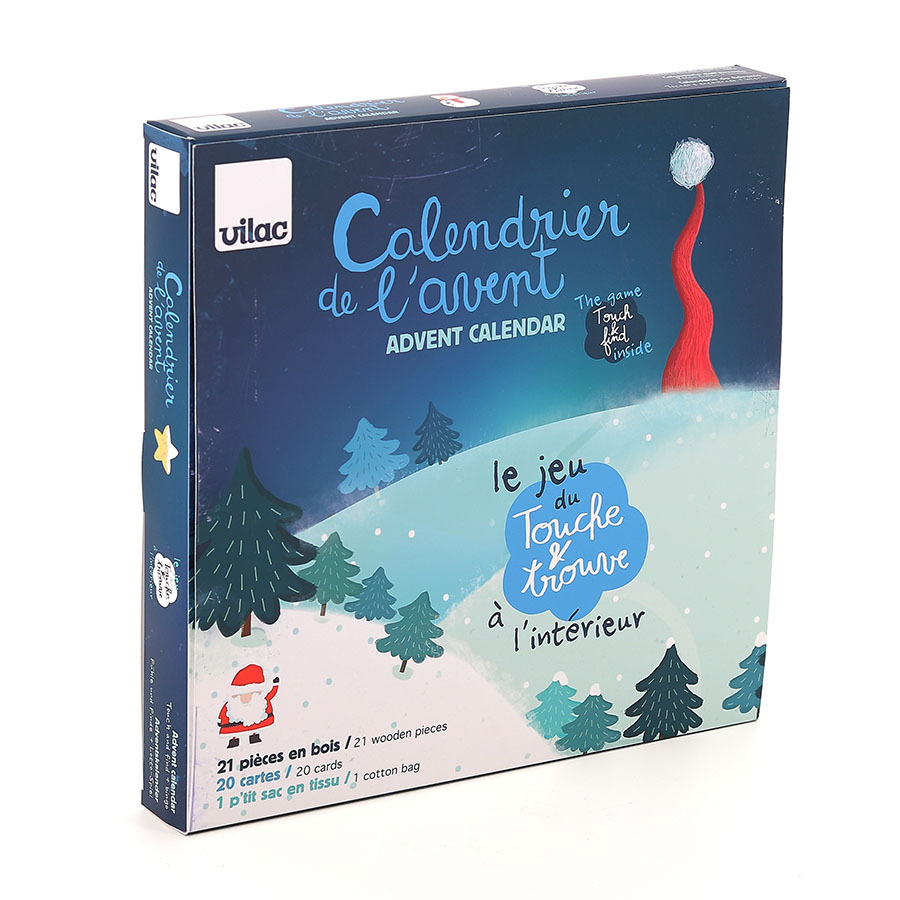 Calendrier de l'Avent - Le jeu du touche et trouve