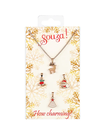Set bijoux Noël (chaîne + 4 pendentifs)