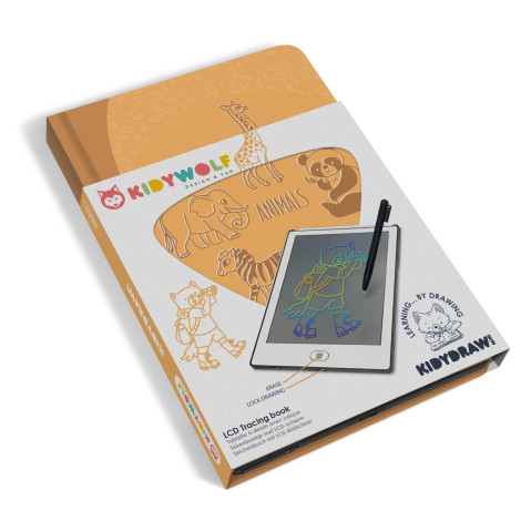 Tablette à dessin avec calques "Animaux"