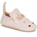 Chaussons en cuir tanné végétal