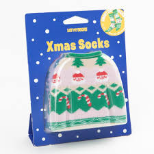 [EATXMASJUMPER] Chaussettes unisexes et taille unique "Xmas Jumper" (adulte)