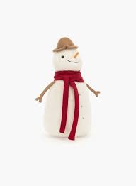 Peluche bonhomme de neige "Jesse Snowman"