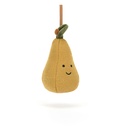 Peluche poire "Festive Folly Pear"