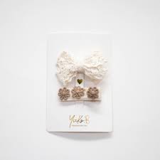 Barrettes à cheveux 2 pièces "Elisa"