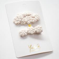 Barrettes à cheveux 2 pièces "Zelie"