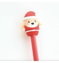 Stylo chien Père Noël