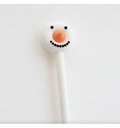 Stylo bonhomme de neige