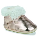 Chaussons fourrés en cuir tanné végétal