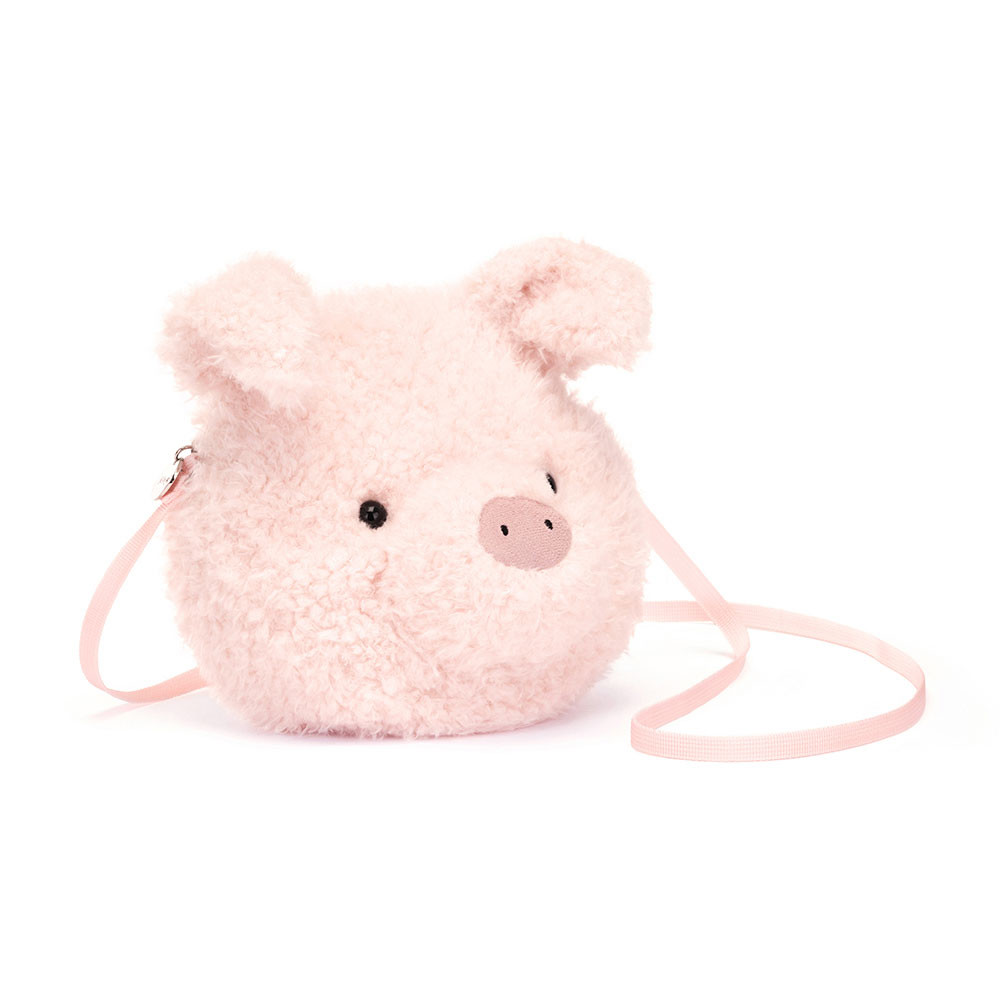 Sac bandoulière en peluche cochon "Pig Bag"