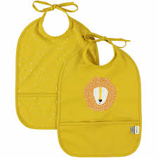 Bavoir imperméable (2 pces) - Lion