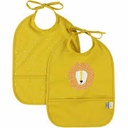 Bavoir imperméable (2 pces) - Lion