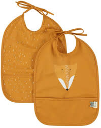 Bavoir imperméable (2 pces) - Renard