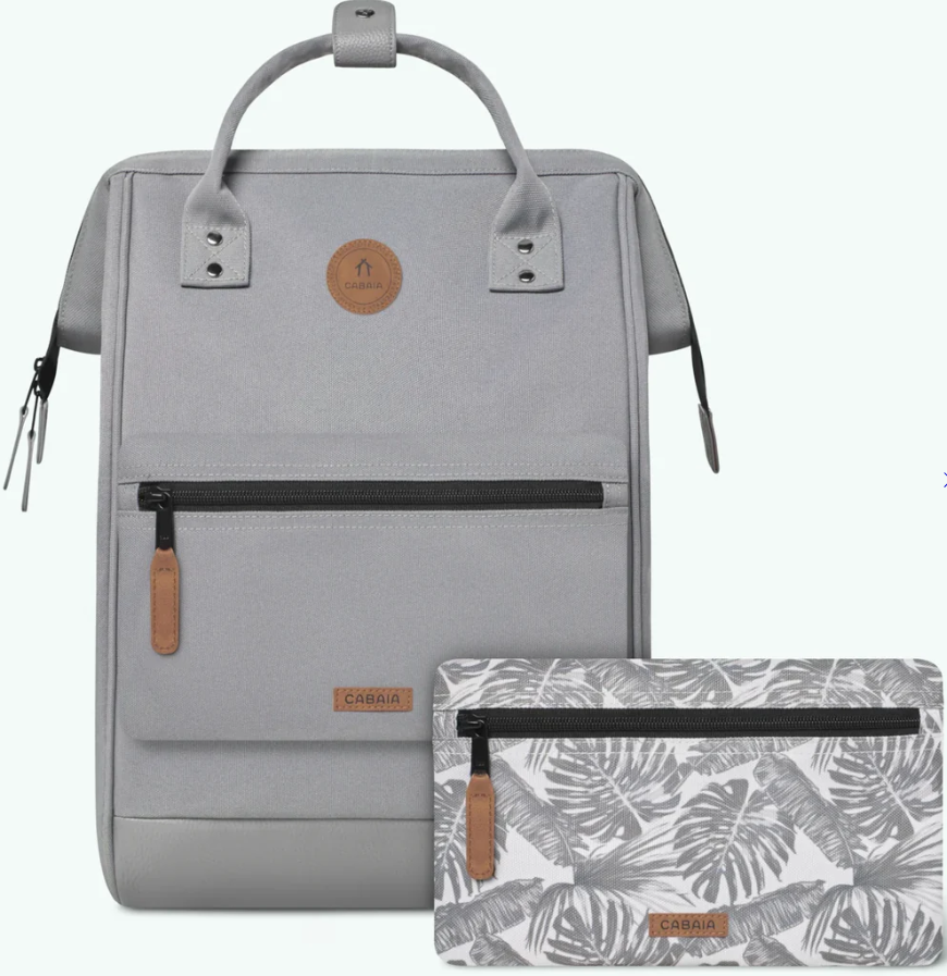 [CABPOITIERS] Sac à dos Cabaia avec deux pochettes interchangeables "Poitiers" taille L